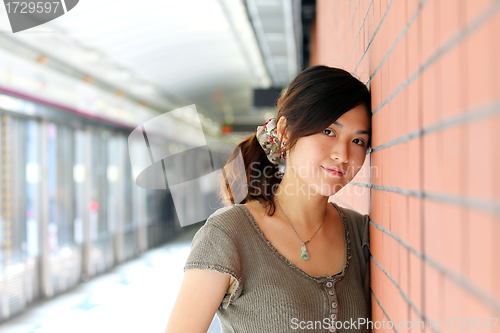 Image of A beautiful asian woman