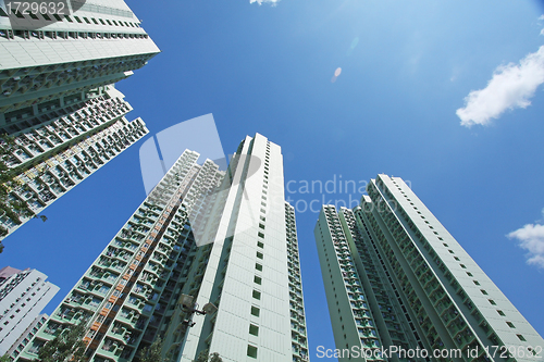 Image of Hong Kong apartment blocks