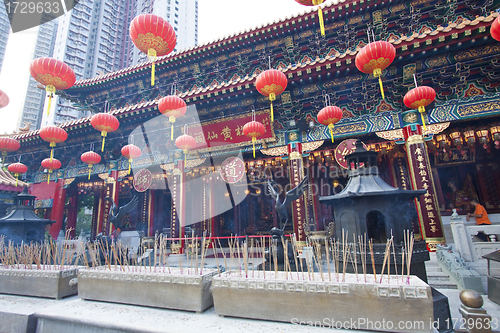 Image of Wong Tai Sin Temple in Hong Kong at day