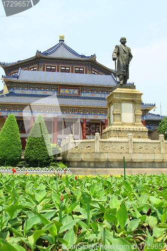 Image of Sun Yat-sen Memorial Hall in Guangzhou, China 