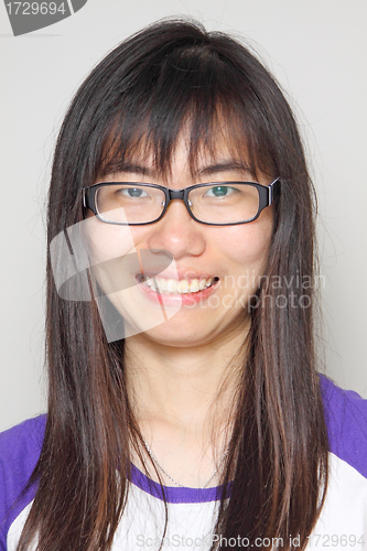 Image of A young asian woman