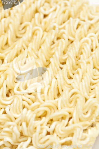 Image of Instant noodles, close-up.