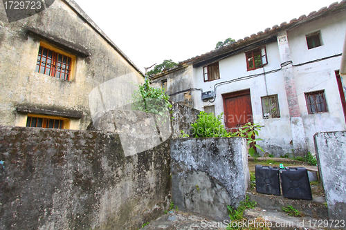 Image of Rural houses in a Hong Kong village 