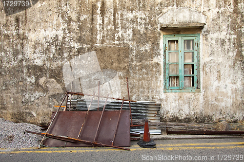 Image of Vintage wall and window