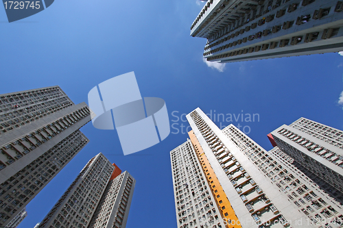 Image of Hong Kong apartment blocks