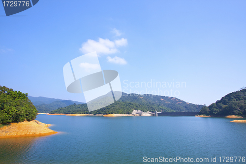 Image of Shing Mun Reservoir in Hong Kong