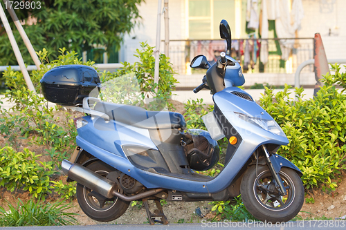 Image of Motorcycle on the road