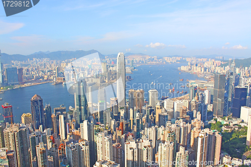 Image of Hong Kong view from the peak 