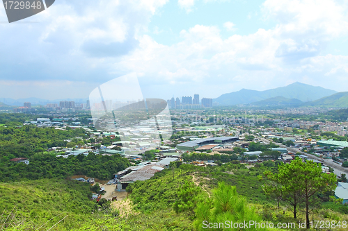 Image of The rural villages in countryside of Hong Kong