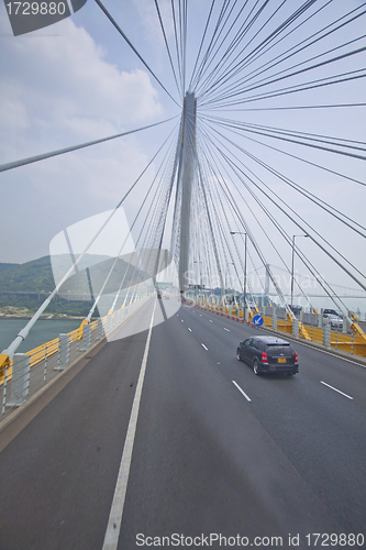 Image of Abstract image of Ting Kau Bridge