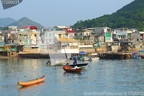 Image of Lamma Island, one of the outlying island in Hong Kong.
