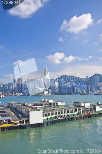Image of Hong Kong skyline at day