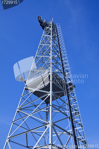 Image of Electric transmission tower