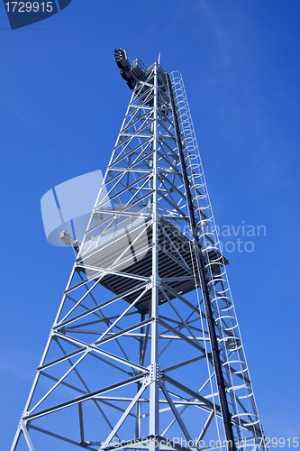 Image of Electric transmission tower