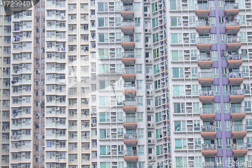 Image of Hong Kong apartment blocks