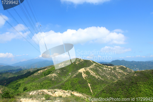 Image of Mountain landscape in Hong Kong