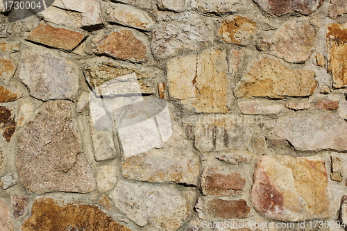 Image of big stones wall texture