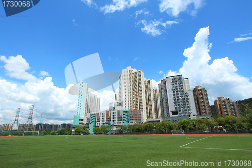 Image of Tuen Mun downtown in Hong Kong