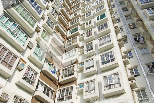 Image of Hong Kong apartment blocks