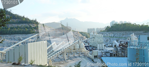 Image of Quarry site in mining industry