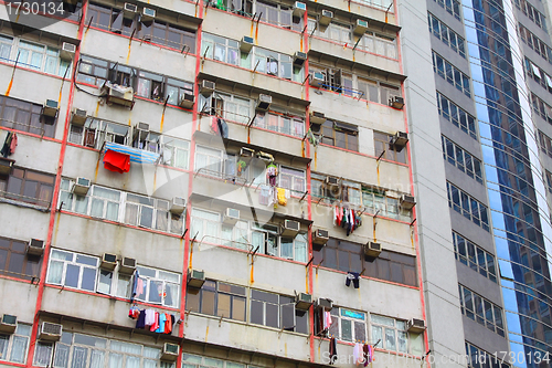 Image of Packed Hong Kong housing