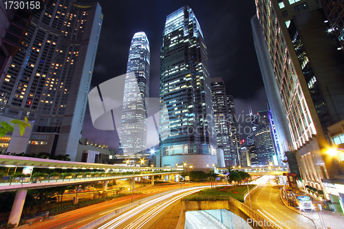 Image of Hong Kong at night