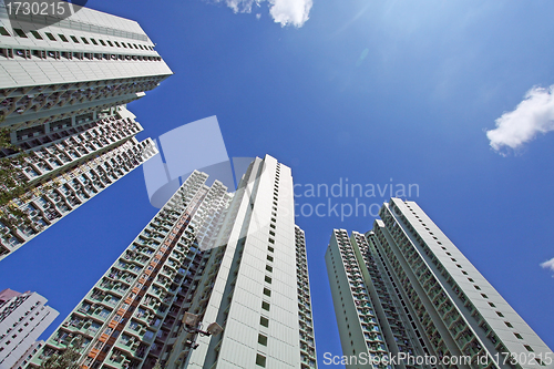 Image of Packed Hong Kong housing