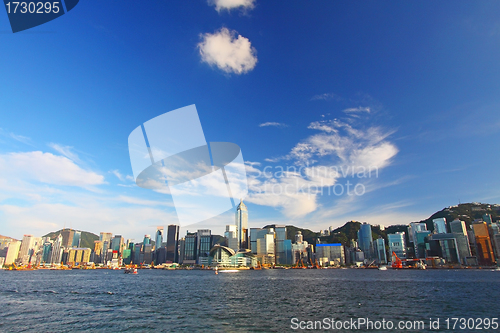 Image of Hong Kong harbour