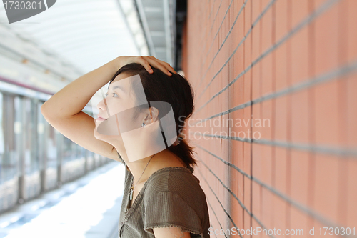 Image of Asian girl smiling
