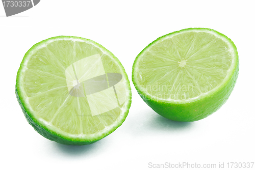 Image of Two halves of lime
