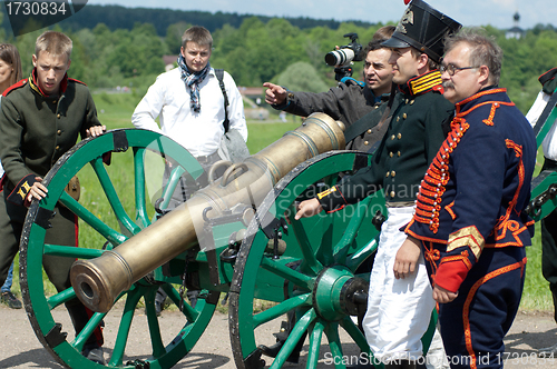 Image of Borodino battle re-enactment