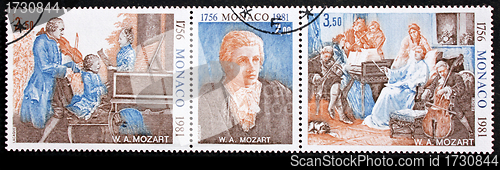 Image of Mozart Stamps