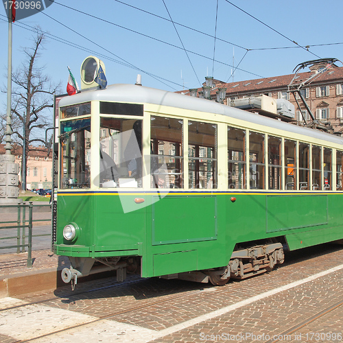 Image of Old tram in Turin