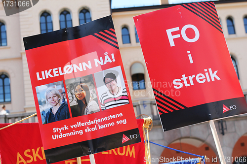 Image of Strikers from Fellorganisasjonen