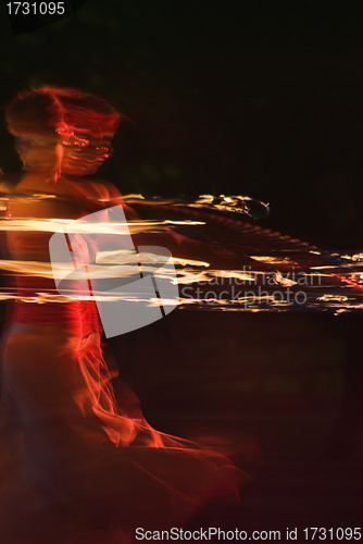 Image of fire dance