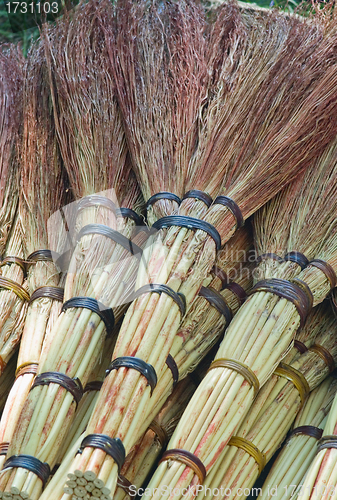 Image of brooms