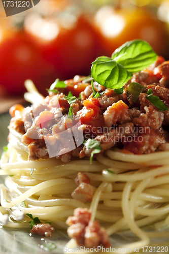 Image of spaghetti bolognese