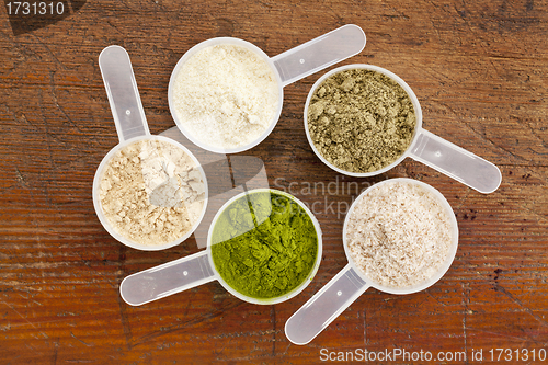 Image of superfood supplement powder 
