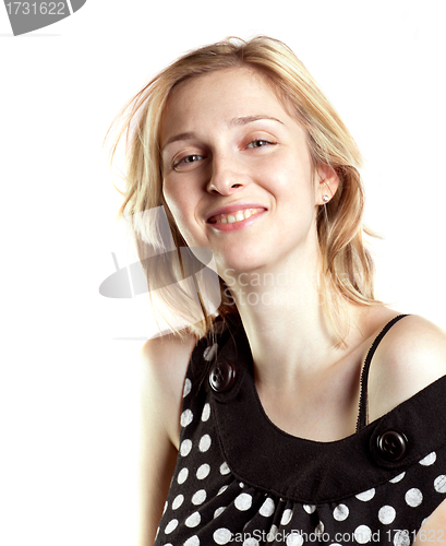 Image of Woman Looking on Camera