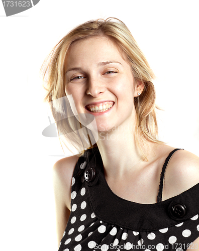 Image of Woman Looking on Camera
