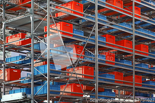 Image of Warehouse shelf