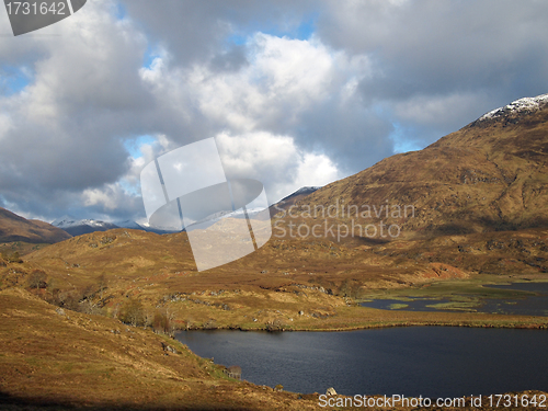 Image of View of Loch Affric with Glen Affric in the background