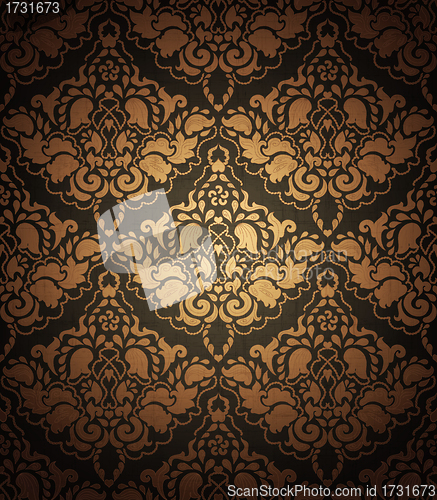 Image of Seamless Floral Ornament