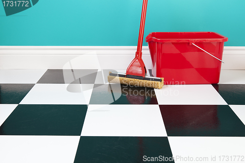 Image of Mop and Bucket