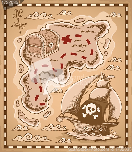 Image of Treasure map theme image 1