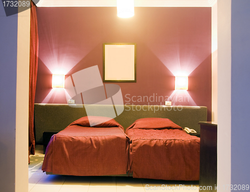 Image of bedroom interior suite Tunis Tunisia Africa
