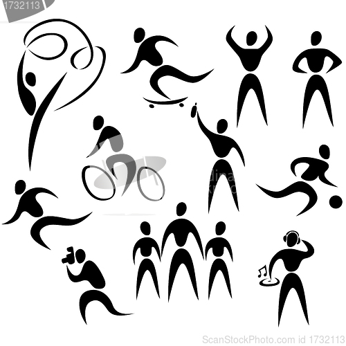 Image of Vector People Icons
