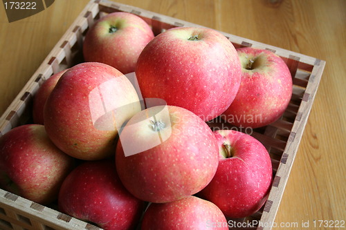 Image of Apples in basket