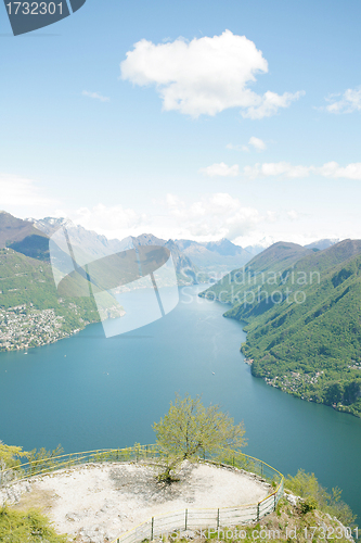 Image of Lake in Switzerland 