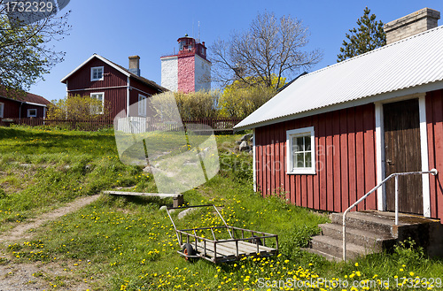 Image of Lighthouse on Uto Island in Finland